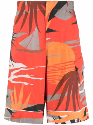 Hawaii graphic-print cargo shorts, Palm Angels Hawaii graphic-print cargo shorts
Hawaii graphic-print cargo shorts, Palm Angels Hawaii graphic-print cargo shorts