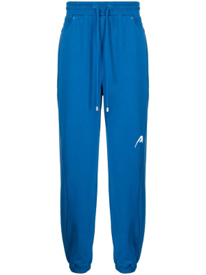 Logo-embroidered drawstring cotton trousers, Ader Error Logo-embroidered drawstring cotton trousers
Logo-embroidered drawstring cotton trousers, Ader Error Logo-embroidered drawstring cotton trousers