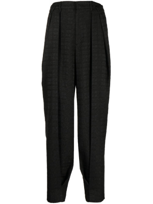 Pleated jacquard tailored trousers, Ader Error Pleated jacquard tailored trousers
Pleated jacquard tailored trousers, Ader Error Pleated jacquard tailored trousers