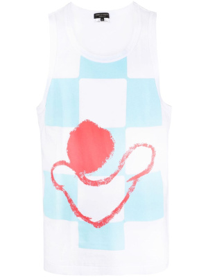 Graphic-print cotton tank top, Comme Des Garçons Homme Plus Graphic-print cotton tank top
Graphic-print cotton tank top, Comme Des Garçons Homme Plus Graphic-print cotton tank top