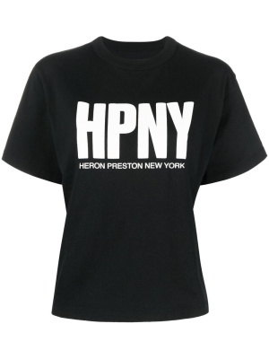 Logo-print organic cotton T-shirt, Heron Preston Logo-print organic cotton T-shirt
Logo-print organic cotton T-shirt, Heron Preston Logo-print organic cotton T-shirt