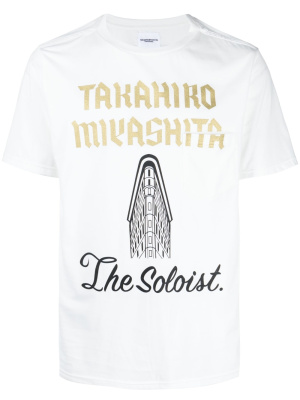 Logo-print cotton T-shirt, Takahiromiyashita The Soloist Logo-print cotton T-shirt
Logo-print cotton T-shirt, Takahiromiyashita The Soloist Logo-print cotton T-shirt