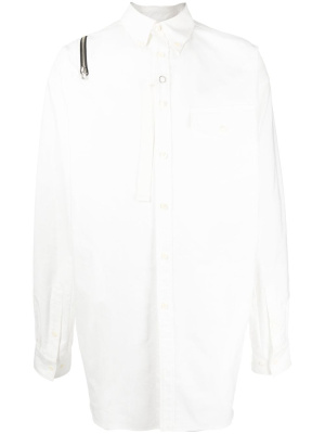Zip-detail long-sleeved shirt, Takahiromiyashita The Soloist Zip-detail long-sleeved shirt
Zip-detail long-sleeved shirt, Takahiromiyashita The Soloist Zip-detail long-sleeved shirt