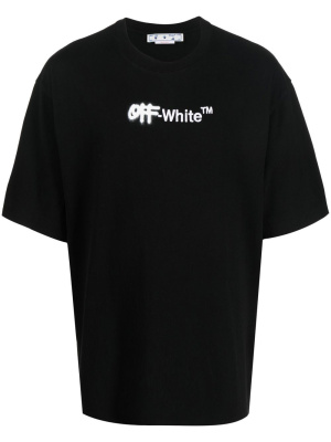 Spray Helvetica logo print T-shirt, Off-White Spray Helvetica logo print T-shirt
Spray Helvetica logo print T-shirt, Off-White Spray Helvetica logo print T-shirt