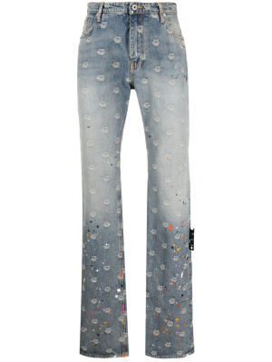 Logo-jacquard paint-splatter jeans, Off-White Logo-jacquard paint-splatter jeans
Logo-jacquard paint-splatter jeans, Off-White Logo-jacquard paint-splatter jeans