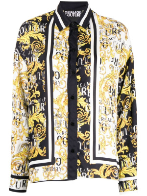 Barocco-print long-sleeve shirt, Versace Jeans Couture Barocco-print long-sleeve shirt
Barocco-print long-sleeve shirt, Versace Jeans Couture Barocco-print long-sleeve shirt