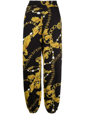 Logo Couture-print cotton sweatpants, Versace Jeans Couture Logo Couture-print cotton sweatpants
Logo Couture-print cotton sweatpants, Versace Jeans Couture Logo Couture-print cotton sweatpants