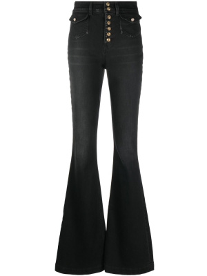 

High-waist flared jeans, Versace Jeans Couture High-waist flared jeans