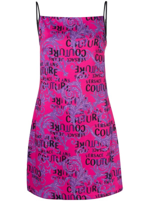 Logo print sleeveless minidress, Versace Jeans Couture Logo print sleeveless minidress
Logo print sleeveless minidress, Versace Jeans Couture Logo print sleeveless minidress