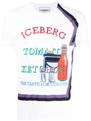 Graphic-print short-sleeved T-shirt, Iceberg Graphic-print short-sleeved T-shirt
Graphic-print short-sleeved T-shirt, Iceberg Graphic-print short-sleeved T-shirt
