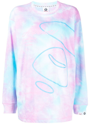 Tie-dye long-sleeved T-shirt, AAPE BY *A BATHING APE® Tie-dye long-sleeved T-shirt
Tie-dye long-sleeved T-shirt, AAPE BY *A BATHING APE® Tie-dye long-sleeved T-shirt