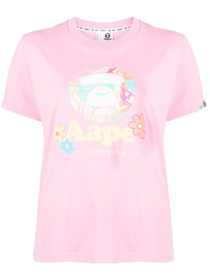 Graphic-print cotton T-Shirt, AAPE BY *A BATHING APE® Graphic-print cotton T-Shirt
Graphic-print cotton T-Shirt, AAPE BY *A BATHING APE® Graphic-print cotton T-Shirt