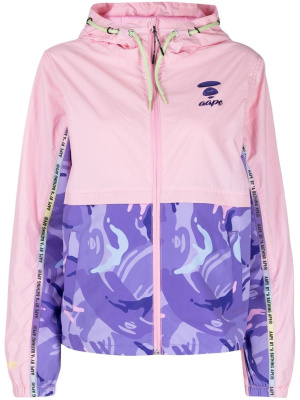 Camouflage-pattern zipped jacket, AAPE BY *A BATHING APE® Camouflage-pattern zipped jacket
Camouflage-pattern zipped jacket, AAPE BY *A BATHING APE® Camouflage-pattern zipped jacket