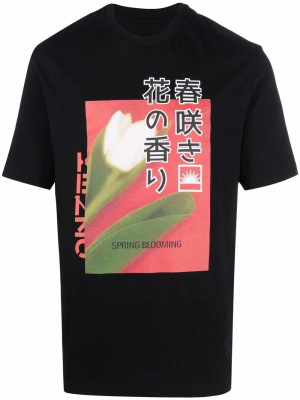 Daisy and Tulip graphic-print T-shirt, Kenzo Daisy and Tulip graphic-print T-shirt
Daisy and Tulip graphic-print T-shirt, Kenzo Daisy and Tulip graphic-print T-shirt