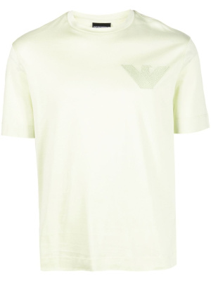 Logo-embroidery cotton T-shirt, Emporio Armani Logo-embroidery cotton T-shirt
Logo-embroidery cotton T-shirt, Emporio Armani Logo-embroidery cotton T-shirt