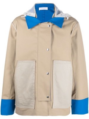Colour-block single-breasted jacket, Helmut Lang Colour-block single-breasted jacket
Colour-block single-breasted jacket, Helmut Lang Colour-block single-breasted jacket