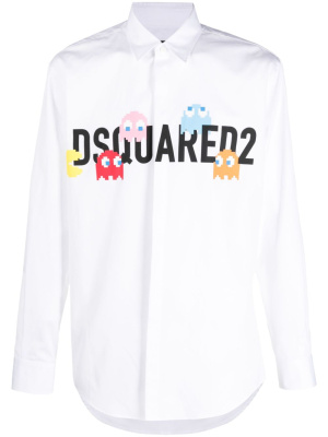 Logo-print long-sleeve cotton shirt, Dsquared2 Logo-print long-sleeve cotton shirt
Logo-print long-sleeve cotton shirt, Dsquared2 Logo-print long-sleeve cotton shirt