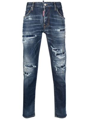 Distressed-finish tapered-leg jeans, Dsquared2 Distressed-finish tapered-leg jeans
Distressed-finish tapered-leg jeans, Dsquared2 Distressed-finish tapered-leg jeans