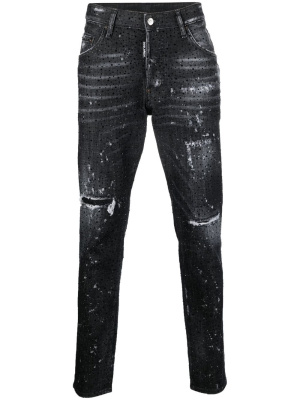 Skater rhinestone-embellished skinny jeans, Dsquared2 Skater rhinestone-embellished skinny jeans
Skater rhinestone-embellished skinny jeans, Dsquared2 Skater rhinestone-embellished skinny jeans