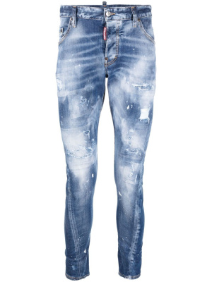Twisted-seam distressed skinny jeans, Dsquared2 Twisted-seam distressed skinny jeans
Twisted-seam distressed skinny jeans, Dsquared2 Twisted-seam distressed skinny jeans
