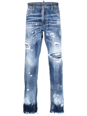 Distressed-finish slim-fit jeans, Dsquared2 Distressed-finish slim-fit jeans
Distressed-finish slim-fit jeans, Dsquared2 Distressed-finish slim-fit jeans