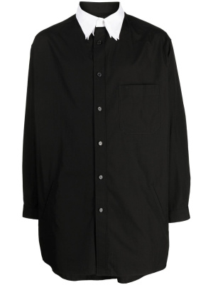 Stacked-collars long-sleeve shirt, Yohji Yamamoto Stacked-collars long-sleeve shirt
Stacked-collars long-sleeve shirt, Yohji Yamamoto Stacked-collars long-sleeve shirt