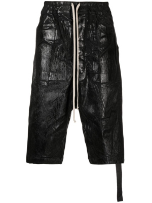 Bela patent-finish drawstring shorts, Rick Owens DRKSHDW Bela patent-finish drawstring shorts
Bela patent-finish drawstring shorts, Rick Owens DRKSHDW Bela patent-finish drawstring shorts