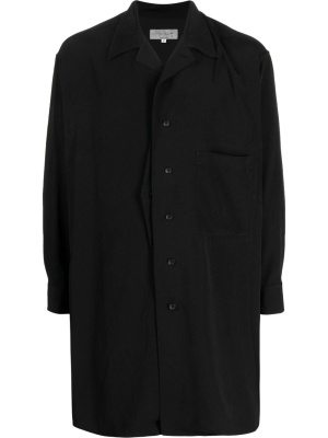 Patch-pocket long-sleeve shirt, Yohji Yamamoto Patch-pocket long-sleeve shirt
Patch-pocket long-sleeve shirt, Yohji Yamamoto Patch-pocket long-sleeve shirt
