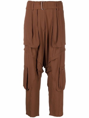 

High-waisted cropped trousers, Nº21 High-waisted cropped trousers