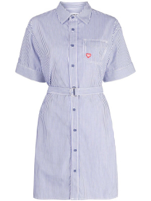 Belted striped cotton shirt dress, CHOCOOLATE Belted striped cotton shirt dress
Belted striped cotton shirt dress, CHOCOOLATE Belted striped cotton shirt dress