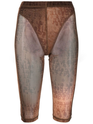 Logo-print sheer knee-length shorts, MISBHV Logo-print sheer knee-length shorts
Logo-print sheer knee-length shorts, MISBHV Logo-print sheer knee-length shorts