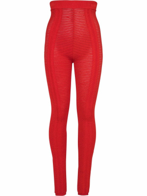High-waisted sheer knitted leggings, Balmain High-waisted sheer knitted leggings
High-waisted sheer knitted leggings, Balmain High-waisted sheer knitted leggings
