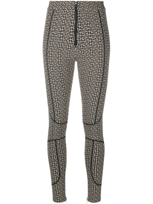 Monogram-print high-waisted leggings, Balmain Monogram-print high-waisted leggings
Monogram-print high-waisted leggings, Balmain Monogram-print high-waisted leggings