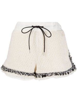 Tweed contrast-trim drawstring shorts, Sacai Tweed contrast-trim drawstring shorts
Tweed contrast-trim drawstring shorts, Sacai Tweed contrast-trim drawstring shorts