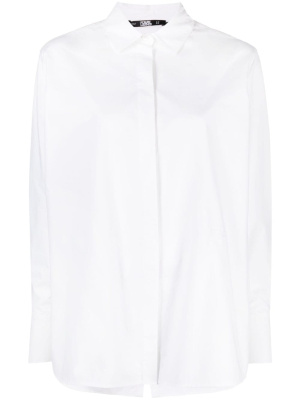 Long-sleeve organic cotton shirt, Karl Lagerfeld Long-sleeve organic cotton shirt
Long-sleeve organic cotton shirt, Karl Lagerfeld Long-sleeve organic cotton shirt