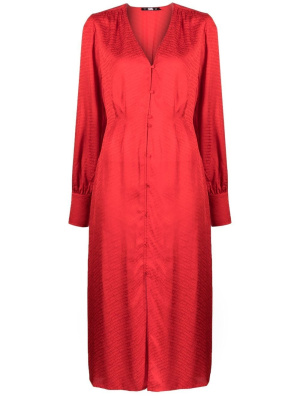 Logo-print jacquard shirt dress, Karl Lagerfeld Logo-print jacquard shirt dress
Logo-print jacquard shirt dress, Karl Lagerfeld Logo-print jacquard shirt dress