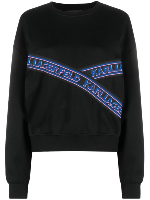Logo tape detail sweatshirt, Karl Lagerfeld Logo tape detail sweatshirt
Logo tape detail sweatshirt, Karl Lagerfeld Logo tape detail sweatshirt