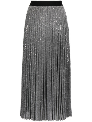 Logo-waistband pleated midi skirt, Karl Lagerfeld Logo-waistband pleated midi skirt
Logo-waistband pleated midi skirt, Karl Lagerfeld Logo-waistband pleated midi skirt