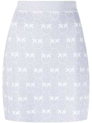 Love Birds monogram knitted miniskirt, PINKO Love Birds monogram knitted miniskirt
Love Birds monogram knitted miniskirt, PINKO Love Birds monogram knitted miniskirt