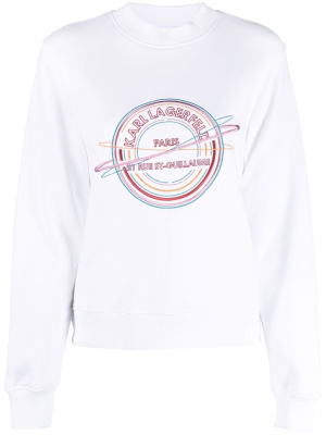 Logo-print crew neck sweatshirt, Karl Lagerfeld Logo-print crew neck sweatshirt
Logo-print crew neck sweatshirt, Karl Lagerfeld Logo-print crew neck sweatshirt