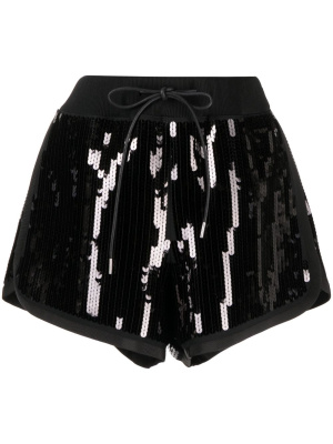Sequin-embellished drawstring shorts, Sacai Sequin-embellished drawstring shorts
Sequin-embellished drawstring shorts, Sacai Sequin-embellished drawstring shorts