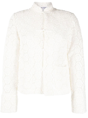 Floral-pattern cotton-blend fitted jacket, Comme Des Garçons Floral-pattern cotton-blend fitted jacket
Floral-pattern cotton-blend fitted jacket, Comme Des Garçons Floral-pattern cotton-blend fitted jacket