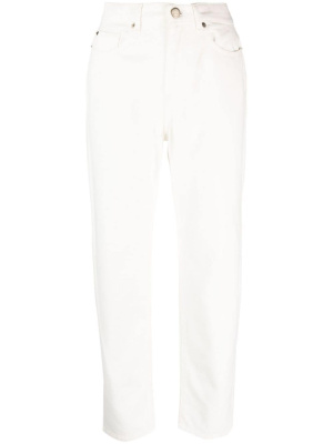 Embroidered-logo straight-leg denim trousers, TWINSET Embroidered-logo straight-leg denim trousers
Embroidered-logo straight-leg denim trousers, TWINSET Embroidered-logo straight-leg denim trousers