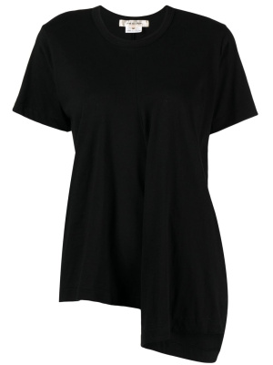 Draped-detail short-sleeve T-shirt, Comme Des Garçons Draped-detail short-sleeve T-shirt
Draped-detail short-sleeve T-shirt, Comme Des Garçons Draped-detail short-sleeve T-shirt