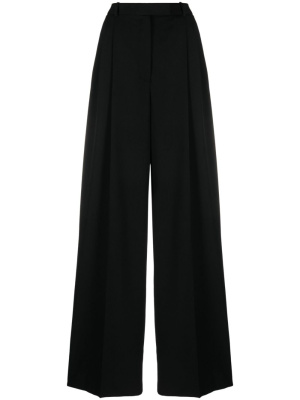 Pleated wide-leg stretch-wool trousers, Versace Pleated wide-leg stretch-wool trousers
Pleated wide-leg stretch-wool trousers, Versace Pleated wide-leg stretch-wool trousers