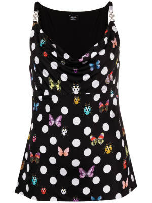 X Dua Lipa Butterflies sleeveless top, Versace X Dua Lipa Butterflies sleeveless top
X Dua Lipa Butterflies sleeveless top, Versace X Dua Lipa Butterflies sleeveless top