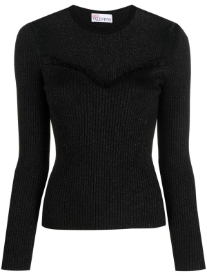 Point d'esprit tulle knitted top, RED Valentino Point d'esprit tulle knitted top
Point d'esprit tulle knitted top, RED Valentino Point d'esprit tulle knitted top