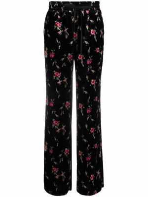 Rose-print elasticated-waist trousers, RED Valentino Rose-print elasticated-waist trousers
Rose-print elasticated-waist trousers, RED Valentino Rose-print elasticated-waist trousers