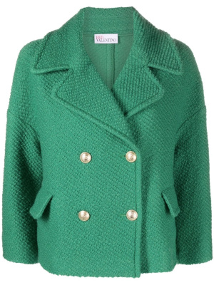 Double-breasted cropped jacket, RED Valentino Double-breasted cropped jacket
Double-breasted cropped jacket, RED Valentino Double-breasted cropped jacket