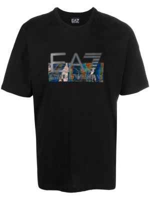 Logo-print crew-neck T-shirt, Ea7 Emporio Armani Logo-print crew-neck T-shirt
Logo-print crew-neck T-shirt, Ea7 Emporio Armani Logo-print crew-neck T-shirt